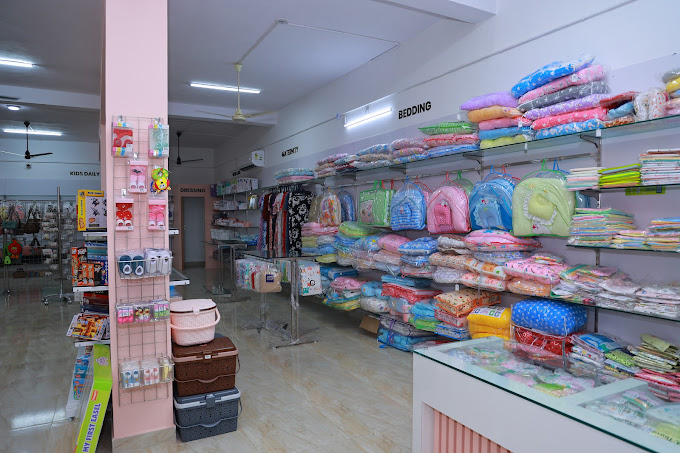 Baby products store logo – toys, newborn essentials & baby care in Tirunelveli & Kanyakumari